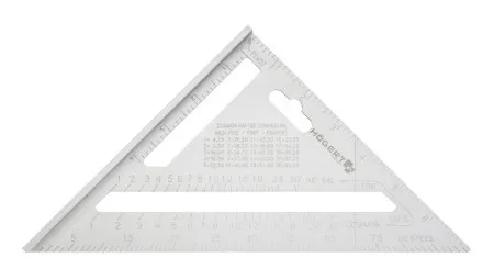Hogert stolarski uglomer, 185 mm, aluminijski ( HT4M216 )