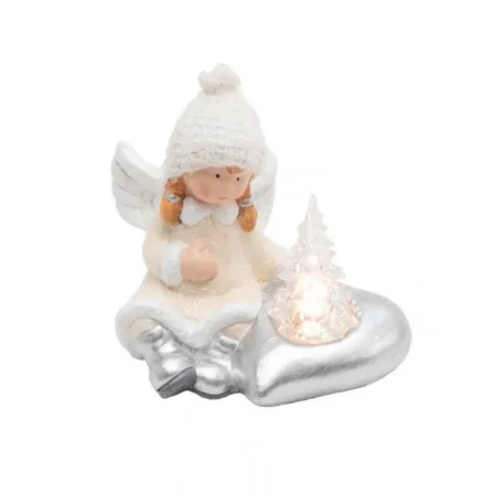 Home keramička LED stona dekoracija "anđeo" ( KDC13 )