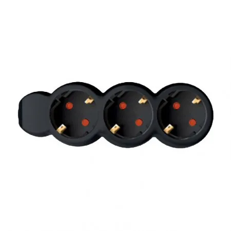 Home razvodnik sa 3 mesta 1,5m 1.0 mm2 ( NV3/BK )
