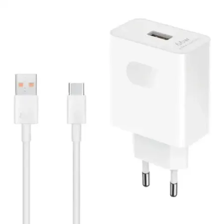 Honor super charge 66W beli Typa A na Type C Kućni punjač