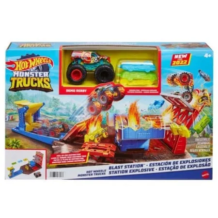 Hot Wheels Monster Truck Set Sa Ispaljivačem ( HFB12 )