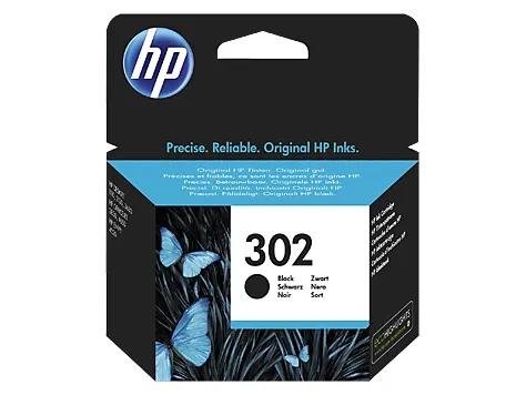 HP 302 Black Ink Cartridge F6U66AE ( Z49302B )