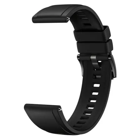 Huawei black fluoroelastomer strap 22mm