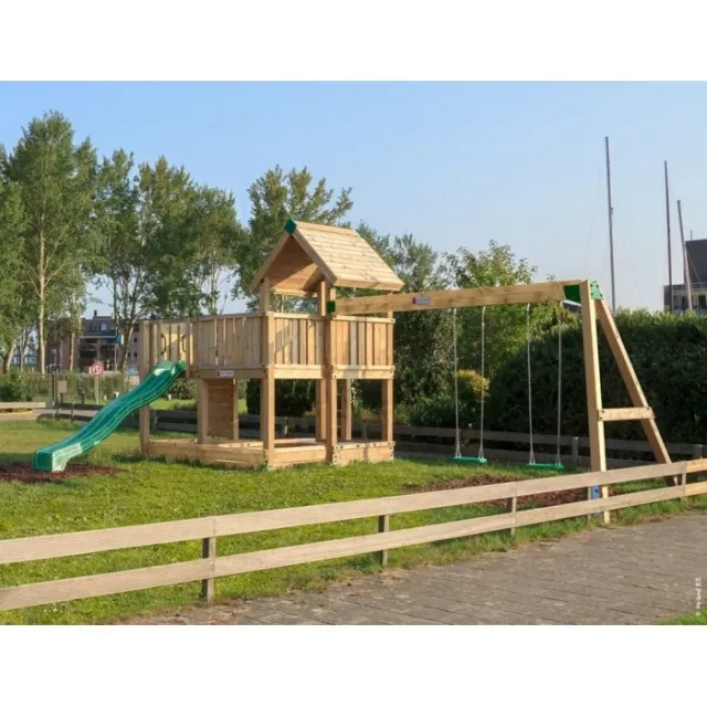 Hy-Land EN 1176 javno igralište Jungle Gym - Projekat 5 sa ljuljaškama