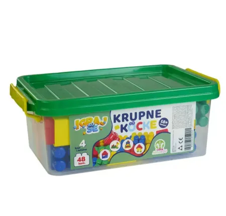 Igraj se krupne kocke - 48 el. ( A066501 )