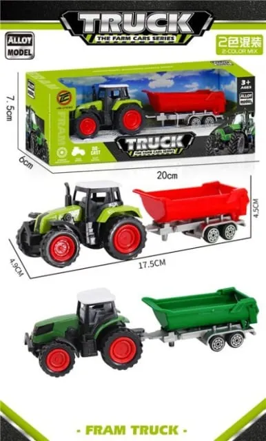 Igračka - traktor sa prikolicom ( 798486 )