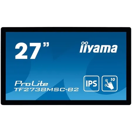 Iiyama PCAP Bezel Free 10-Points Touch, 1920x1080, IPS panel, DVI, HDMI, DisplayPort, 425cd/m˛ (with touch), 1000:1, 5ms, Landscape, Portra