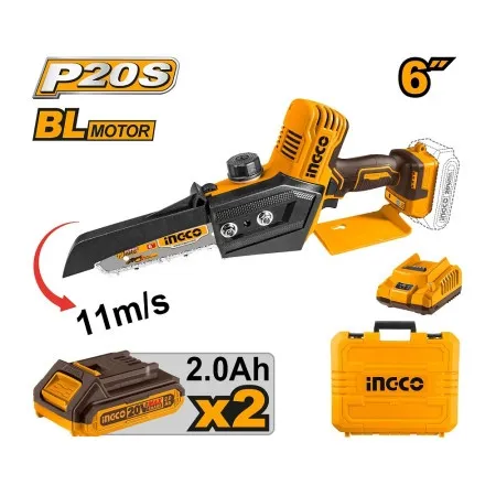 Ingco cgsli20686 aku mini lančana testera 6" super ( CGSLI20686 )
