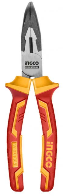 Ingco izolovane zakrivljene špicangle klešta 200mm industrial ( HIBNP28208 )