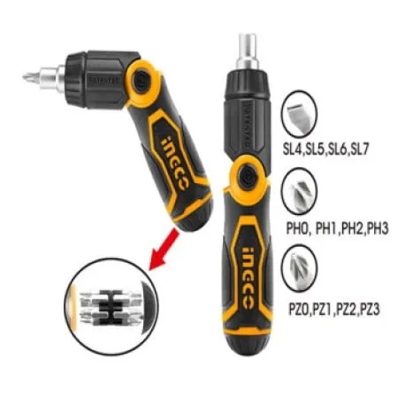 Ingco odvijač sa bitsevima 13u1 ( AKISD1208 )