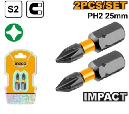 Ingco sdbim71pz225 odvijački udarni bit pz2 25mm 2/1 ( SDBIM71PZ225 )