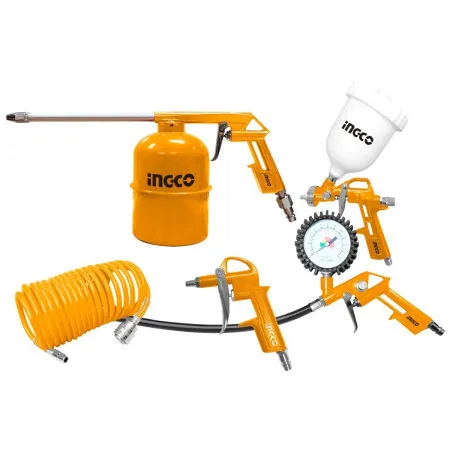Ingco set 5/1 alata za vazduh 4bara ( AKT0053 )