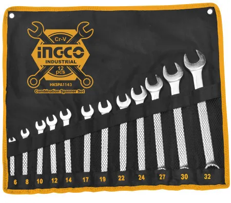 Ingco set okasto-vilastih kljuceva 12kom ( HKSPA1143 )