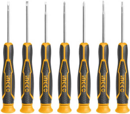 Ingco set preciznih odvijača industrial ( HKSD0718 )
