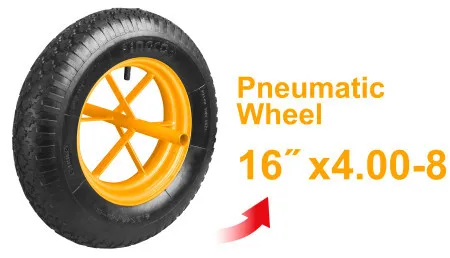 Ingco točak za kolica 16"x4.00-8 ( HHWB64010-P )