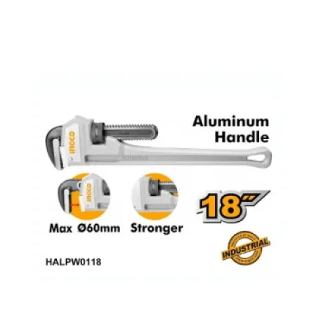 Ingco šved klešta aluminijumska industrial 450mm ( HALPW0118 )