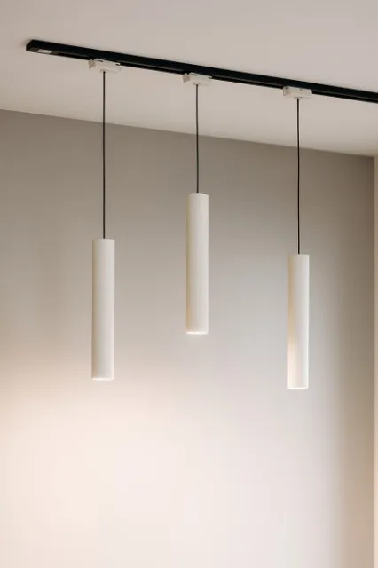 Šinska rasveta 1m šine sa 3 GU10 visilice ( 007-1m 3visilice )