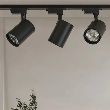 Šinska rasveta Crna Komplet 1m-3topa ( 006-1m sa 3topa crna )