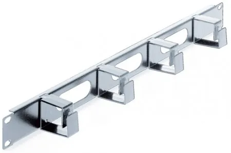 Intellinet rack nosaš kablova19" 1U 4 prstenova sivi (711043) ( 064-0108 )
