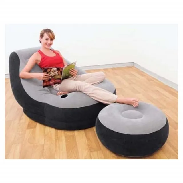 Intex fotelja sa tabureom 99 x 1.3 x 76cm Ultra Lounge ( 055788 )