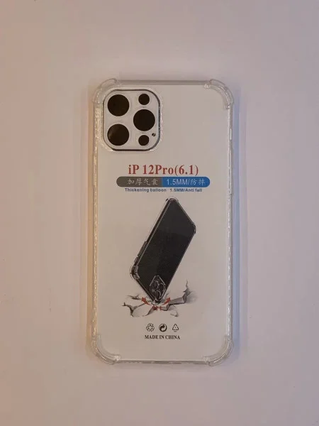 iPhone 12 Pro transparent maska sa ojačanim ivicama ( 96103 )