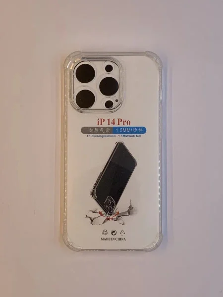 iPhone 14 Pro transparent maska sa ojačanim ivicama ( 96108 )