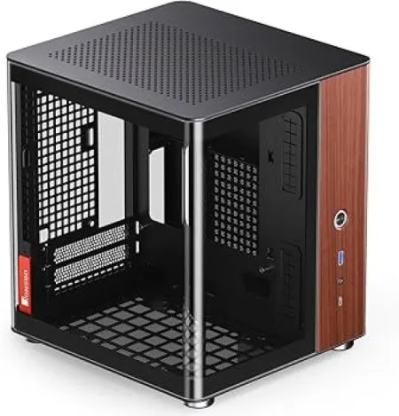 Jonsbo TK-0 Mini-Tower, WOOD-Black Kuciste