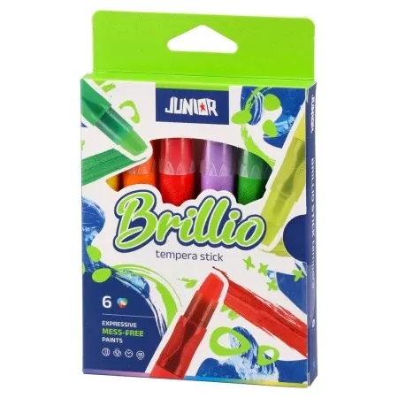 Junior brillio stick tempera u stiku 6k ( 132090 )