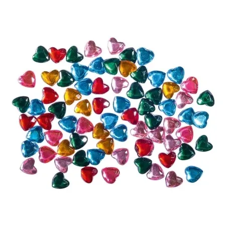 Junior crafty ruby kraft cirkoni srca miks 8mm 200k ( 137555 )