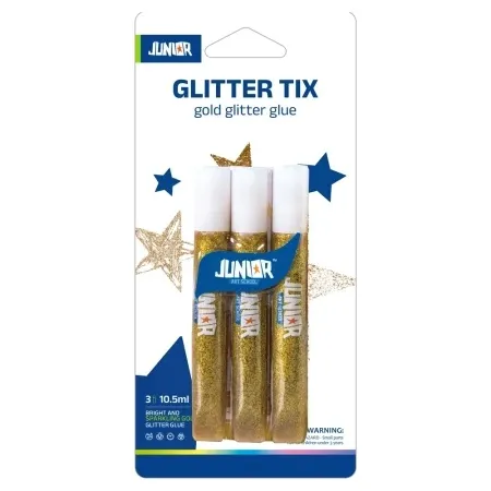 Junior glitter tix lepak sa šljokicama zlatna 3k ( 131151 )
