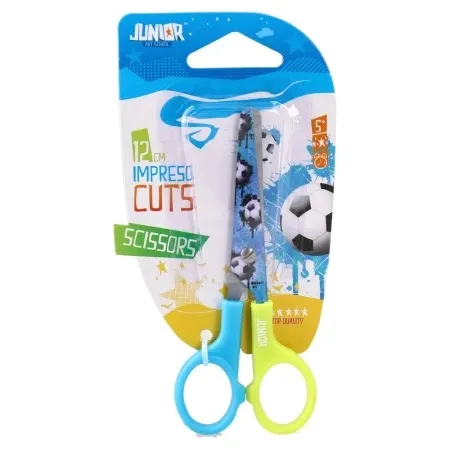 Junior impreso cuts školske makaze blister fudbal 12cm ( 131504 )