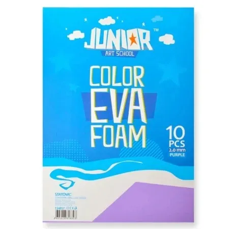 Junior jolly color foam eva pena a4 10k - odaberite nijansu ljubičasta ( 134057 )