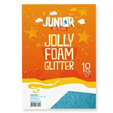 Junior jolly glitter foam eva pena sa šljokicama a4 10k - odaberite nijansu plava ( 134150 )