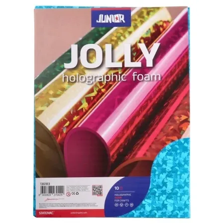 Junior jolly holographic foam hologramska pena a4 250g - odaberite boju tirkizna ( 136183 )