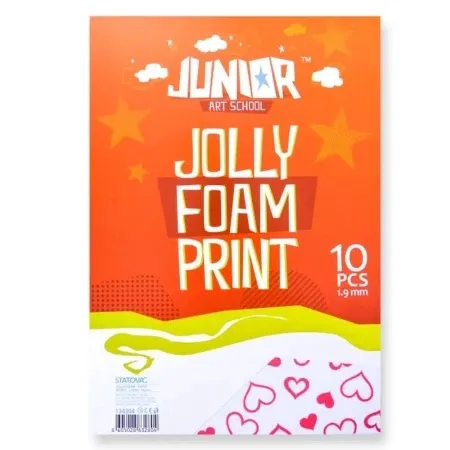 Junior jolly printed foam eva pena štampana srca a4 10k ( 134304 )