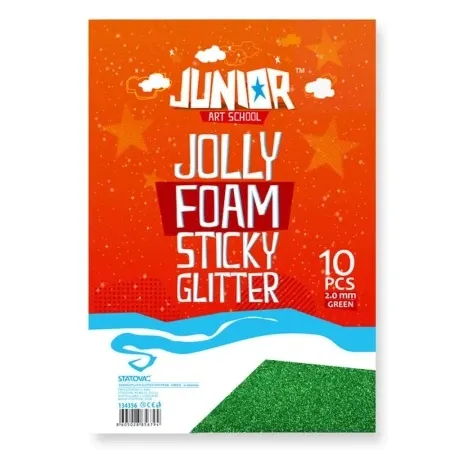 Junior jolly stiky foam eva pena samolepljiva a4 10k - odaberite nijansu zelena ( 134356 )