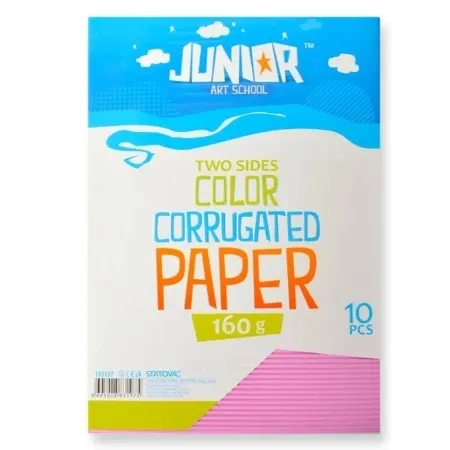 Junior jolly waves karton rebrasti a4 10k - odaberite nijansu roze ( 133137 )