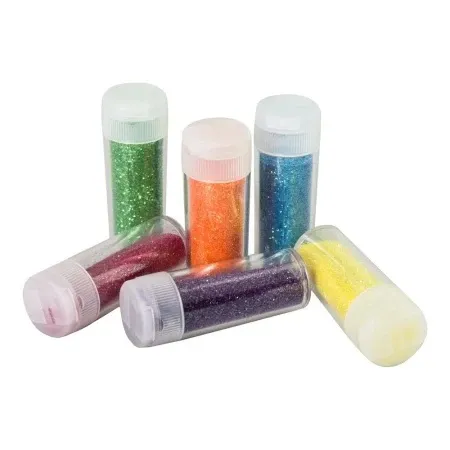 Junior star light šljokice puder neon miks 6k ( 137881 )