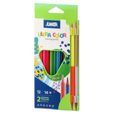 Junior ultra color drvena boja trouglasta 10+2 dual ( 130207 )