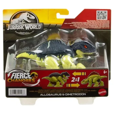 Jurassic World Fierce changers 2u1 Allosaurus&Dimetrodon ( 1042953 )