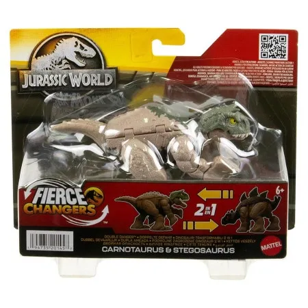 Jurassic World Fierce changers 2u1 Carnotaurus&Stegosaurus ( 1042954 )