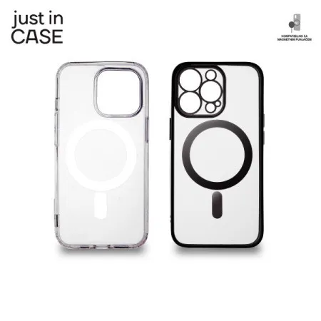 Just in case 2u1 extra case mag mix paket crni za iPhone 13 Pro ( MAG106BK )
