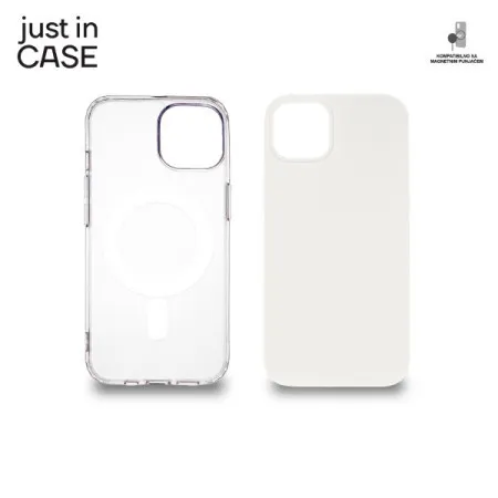 Just in case 2u1 extra case mag mix plus paket beli za iPhone 14 ( MAGPL108WH )
