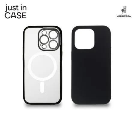 Just in case 2u1 extra case mag mix plus paket crni za iPhone 14 pro ( MAGPL110BK )