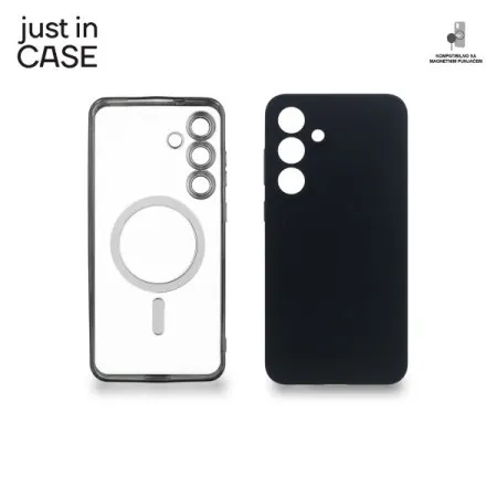 Just in Case 2u1 Extra case MAG MIX PLUS paket CRNI za Samsung S25 Plus ( MAGPL237BK )