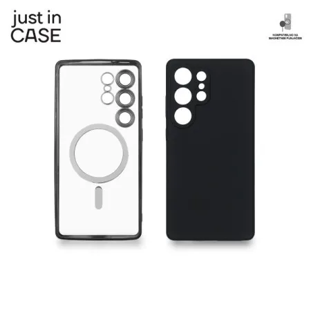 Just in Case 2u1 Extra case MAG MIX PLUS paket CRNI za Samsung S25 ( MAGPL235BK )