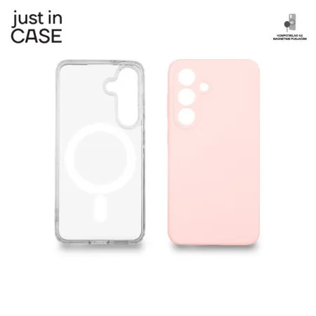 Just in Case 2u1 Extra case MAG MIX PLUS paket PINK za Samsung S25 ( MAGPL235PK )