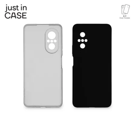 Just in case 2u1 extra case mix paket crni za Huawei nova 9SE ( MIX432BK )