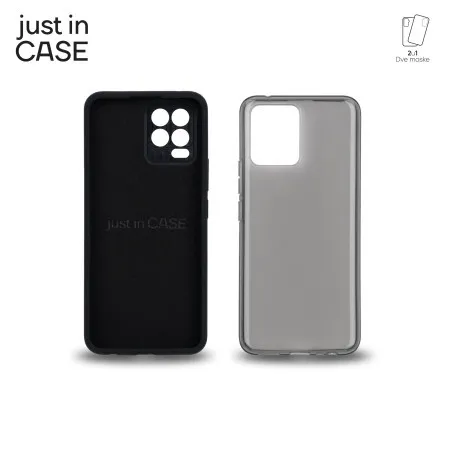 Just in case 2u1 extra case mix paket crni za Realme 8 ( MIX442BK )