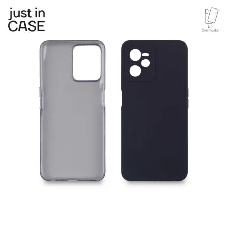 Just in case 2u1 extra case mix paket crni za Realme C35 ( MIX443BK )